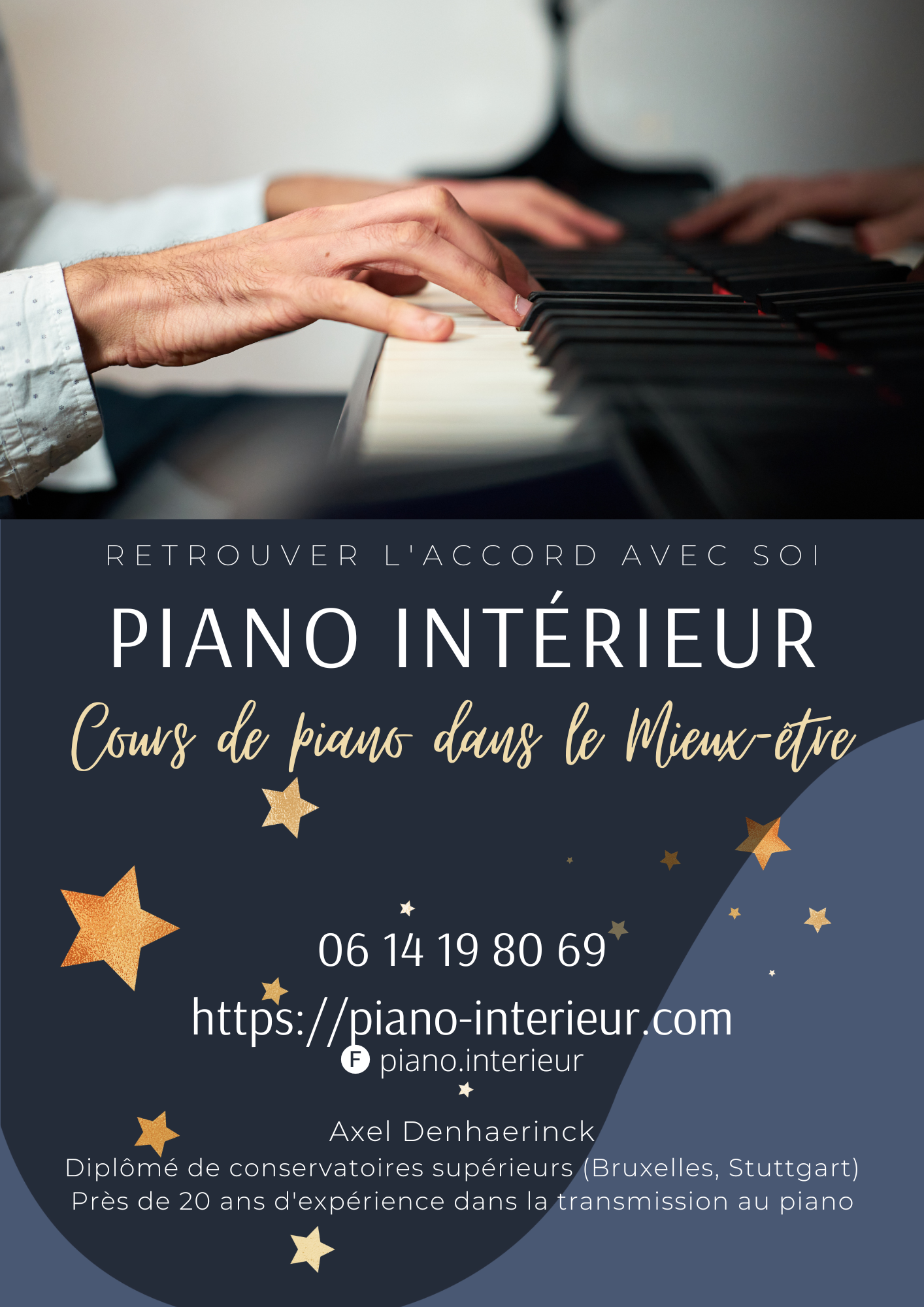 Piano intérieur - cours de piano Fontenay-le-Comte